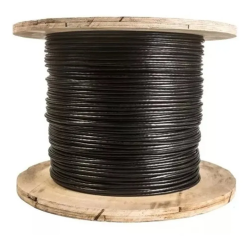 Bobina Cabo Rede Utp 04X23 Awg Cat6 Preto Copperlan Norphel 305 M - INSTRUFIBER