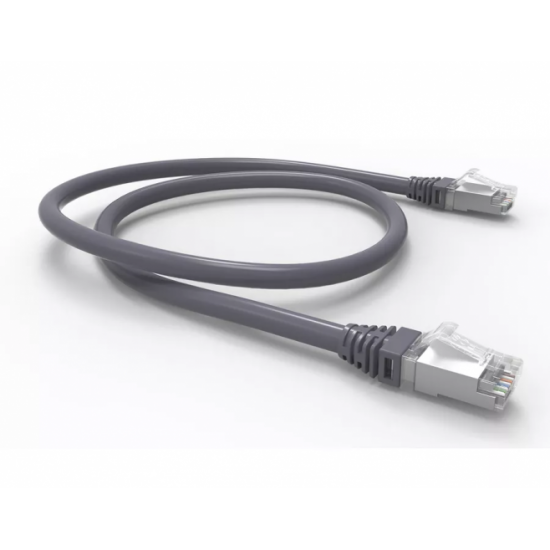 Patch Cord Cat.5e 26AWG UTP CINZA (0.5 METROS) LSZH - INSTRUFIBER