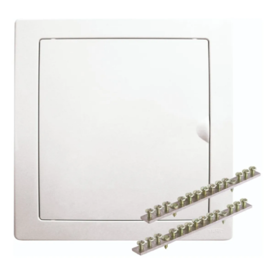 QUADRO EMBUTIR COM BARRAMENTOS 16/24DISJUNTORES FAME BRANCO - INSTRUFIBER