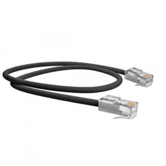 Patch Cord Furukawa Cat 5e 2,5m Sohoplus U/Utp Preto - INSTRUFIBER