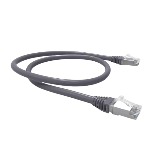 PATCH CORD U/UTP GIGALAN CAT.6 - CM - T568A/B - 2.5M - CINZA - INSTRUFIBER