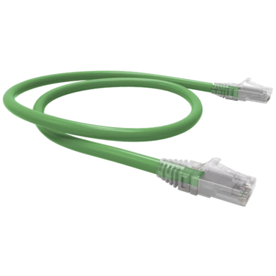 PATCH CORD U/UTP GIGALAN GREEN CAT.6 - 1.5M VERDE - INSTRUFIBER