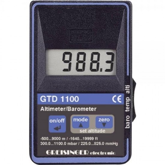 Barômetro Digital Portátil, Mod. GTD1100 - INSTRUFIBER