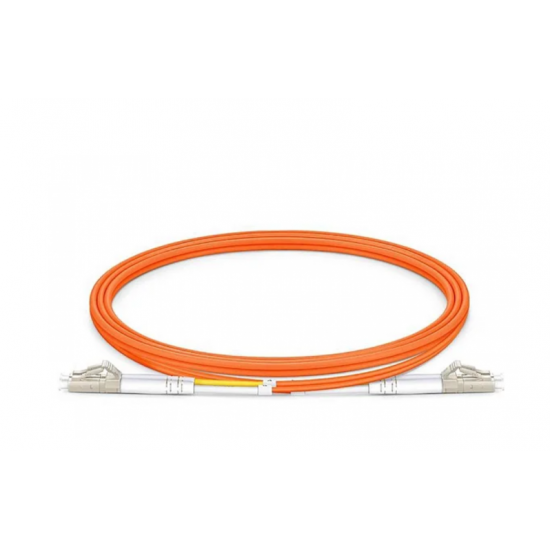 Cordão Óptico Duplex Multimodo 62,5/125 OM1 2MM LC-UPC/LC-UPC 15M - INSTRUFIBER