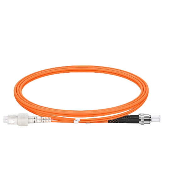 Cordão Óptico DUPLEX 3MM 62,5/125µ SC-UPC/ST-UPC 2,5m - INSTRUFIBER