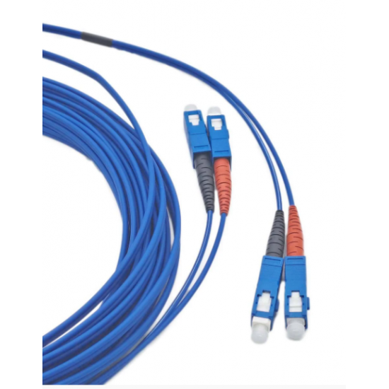 Cordão Óptico DUPLEX SM 9/125µ SC-PC/SC-PC 2m - INSTRUFIBER