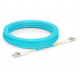 Cordão Óptico Duplex MM Acqua OM3 10G 50/125µ LC-PC/LC-PC 25m - INSTRUFIBER