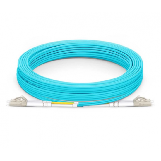 Cordão Óptico Duplex MM Acqua OM4 10G 50/125µ LC-APC/LC-APC 30m - INSTRUFIBER