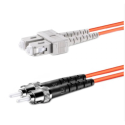 Cordão Óptico DUPLEX MM 62,5/125µ SC-APC/ST-UPC 1.5m - INSTRUFIBER