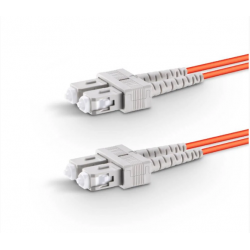 Cordão Óptico Duplex MM 62,5/125µ SC-UPC/SC-UPC 1,5m - INSTRUFIBER