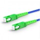 Cordão Óptico Simplex Monomodo 9/125µ 2mm SC-APC/SC-APC 3m - INSTRUFIBER