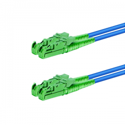 Cordão Óptico Duplex SM 9/125 E2000 APC/E2000 PC 2,5m - INSTRUFIBER