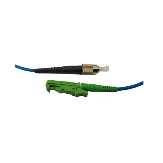 Cordão Óptico Simplex 3mm Monomodo 9/125µ E2000-UPC/FC-UPC 20m - INSTRUFIBER