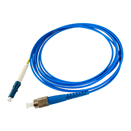 Cordão Óptico Simplex 3mm Monomodo 9/125µ FC-UPC/LC-UPC 5m - INSTRUFIBER
