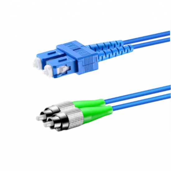 Cordão Óptico Duplex SM 9/125 FCPC/SCPC 18m - INSTRUFIBER