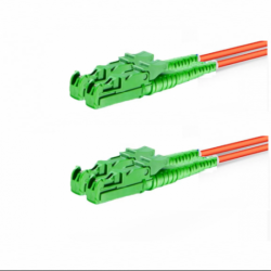 Cordão Óptico Duplex MM 62,5/125µ E2000-PC/E2000-PC 3m - INSTRUFIBER