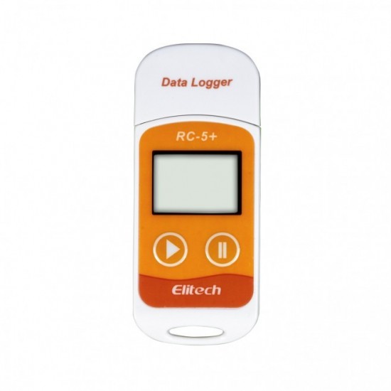 DATALOGGER DE TEMPERATURA (-30 A 70°C) 32000 LEITURAS CONEXÃO USB DIRETA RC-5 E RC-5+ (IP67) - INSTRUFIBER