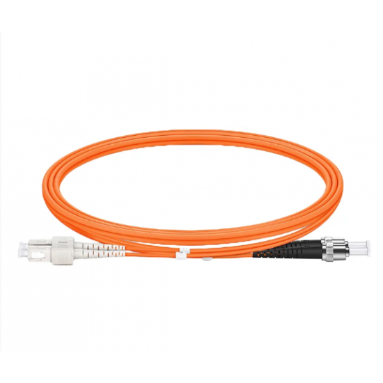 Cordão Óptico Duplex MM 62,5/125µ SC-UPC/ST-UPC 2,5m - INSTRUFIBER