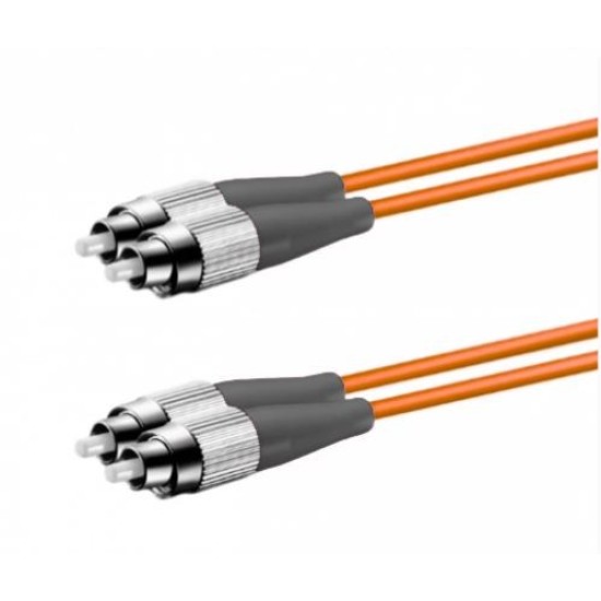 Cordão Óptico DUPLEX SM 9/125µ FC PC/FC PC 6m - INSTRUFIBER