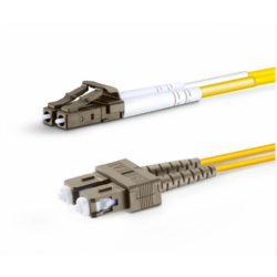 Cordão Óptico Duplex MM 50/125µ LC-UPC/SC-UPC 5m - INSTRUFIBER