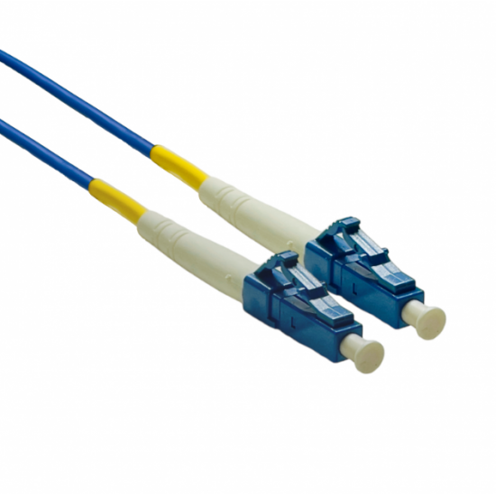 Cordão Óptico Simplex Monomodo 9/125µ LC-PC/LC-PC 25m - INSTRUFIBER