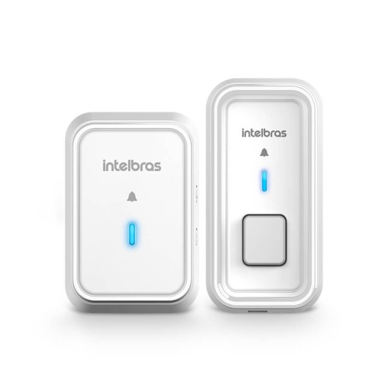 CAMPAINHA SEM FIO COM BATERIA CIB 101 INTELBRAS - INSTRUFIBER