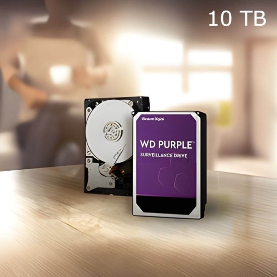 HARD DISK 10TB WD102PURP PARA CFTV WESTERN DIGITAL INTELBRAS - INSTRUFIBER
