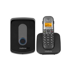 Telefone Sem Fio com Ramal Externo TIS 5010 Intelbras - INSTRUFIBER