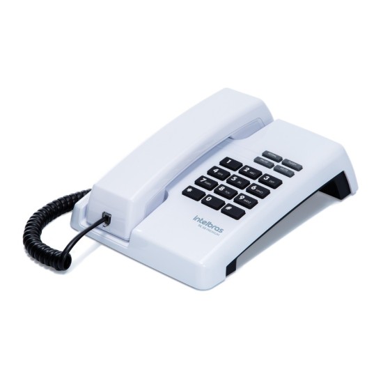 TELEFONE COM FIO TC 50 PREMIUM BRANCO (Embalagem com 5 Peças) - INTELBRAS