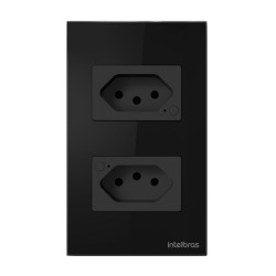 TOMADA DUPLA INTELIGENTE 10A WIFI IZY SMART ETS 1002 INTELBRAS - INSTRUFIBER