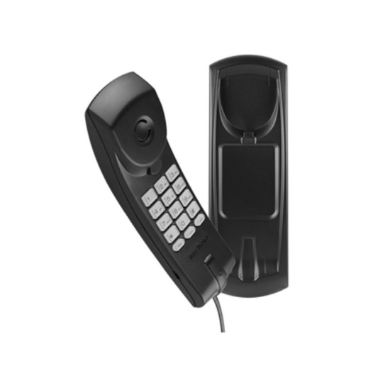 Telefone Gôndola com Fio TC 20 Preto Intelbras - INSTRUFIBER