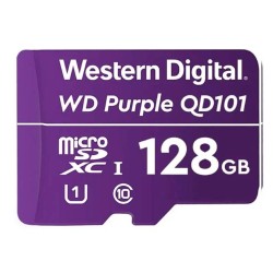 CARTAO DE MEMORIA MICRO SD PURPLE 128GB 64 TBW CFTV INTELBRAS - INSTRUFIBER