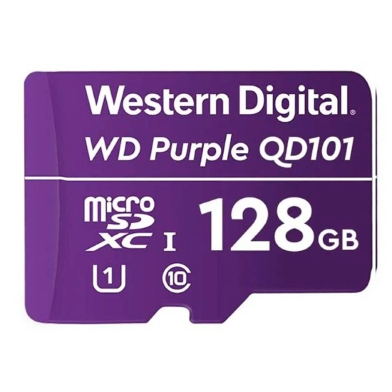 CARTAO DE MEMORIA MICRO SD PURPLE 128GB 64 TBW CFTV INTELBRAS - INSTRUFIBER