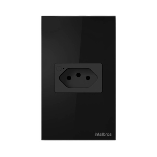 TOMADA INTELIGENTE 10A WIFI IZY SMART ETS 1001 PRETA INTELBRAS - INSTRUFIBER