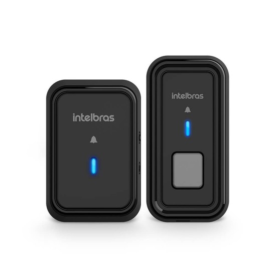 CAMPAINHA SEM FIO COM BATERIA CIB 101 INTELBRAS - INSTRUFIBER