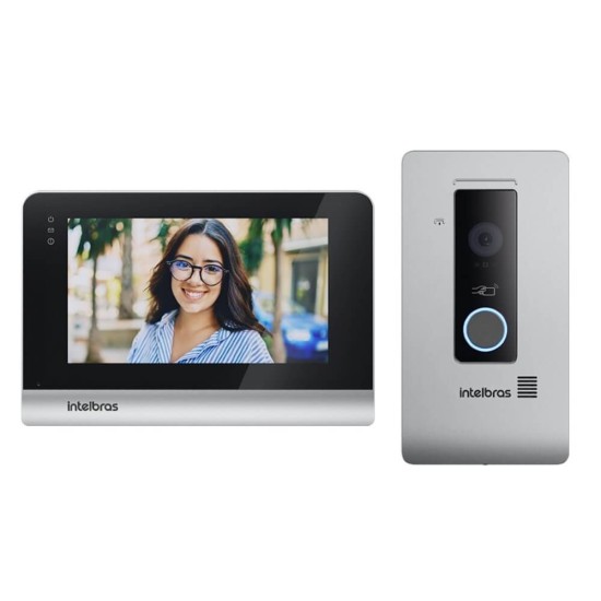 VIDEOPORTEIRO RESIDENCIAL MVW 7070+ INTELBRAS - INSTRUFIBER