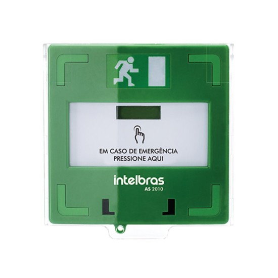 Acionador de Emergência Rearmavel AS 2010 Intelbras - INSTRUFIBER