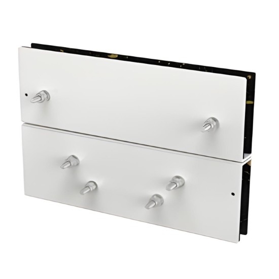SUPORTE PARA PORTA DE VIDRO SV 21/22 SERIES BRANCO INTELBRAS - INSTRUFIBER