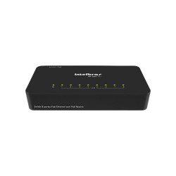 Switch 8 Portas Fast Ethernet SF 800 Q+ INTELBRAS - INSTRUFIBER