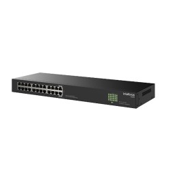 SWITCH RACK 24 PORTAS GIGA ETHERNET S1124G INTELBRAS - INSTRUFIBER
