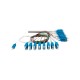 Splitter Óptico 1x8 SC/UPC XFS 181 Intelbras - INSTRUFIBER