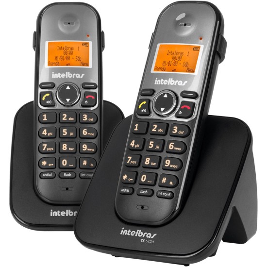 Telefone Sem Fio com Ramal Intelbras TS 5122 - INSTRUFIBER