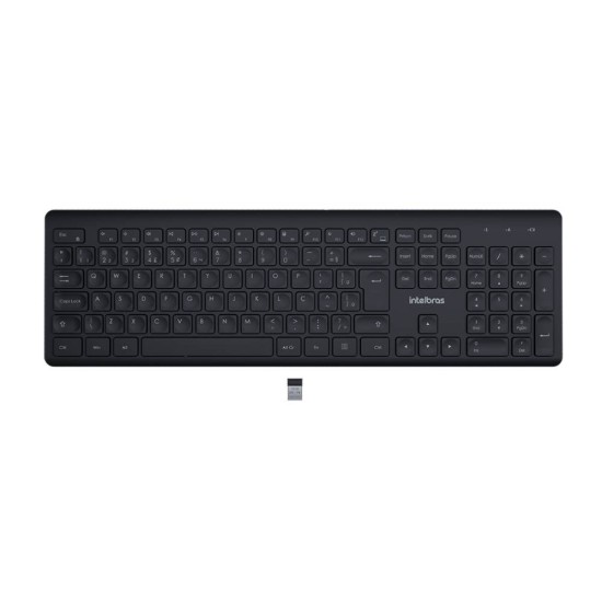 TECLADO SEM FIO PRETO TSI 50 PADRAO ABNT 2 INTELBRAS - INSTRUFIBER