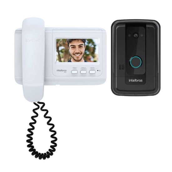 VIDEO PORTEIRO IVR 4 ATÉ DUAS FECHADURAS INTELBRAS - INSTRUFIBER