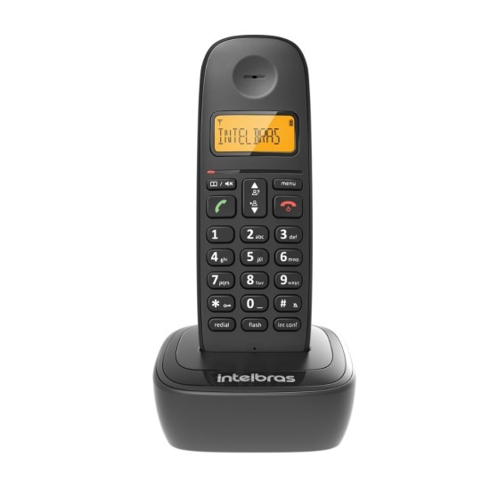 Telefone Sem Fio Digital TS 2510 Preto Intelbras - INSTRUFIBER