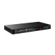 SWITCH 24 PORTAS FAST POE+2 PORTAS SFP S1126F HPA INTELBRAS - INSTRUFIBER
