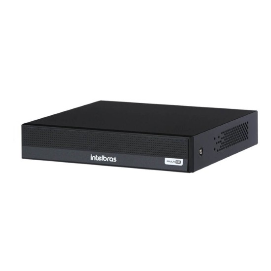 STAND ALONE DVR 08 CANAIS MULTI-HD MHDX 3108-C SEM HD INTELBRAS - INSTRUFIBER