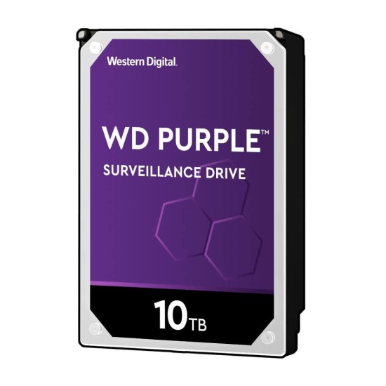 HARD DISK 10TB WD102PURP PARA CFTV WESTERN DIGITAL INTELBRAS - INSTRUFIBER