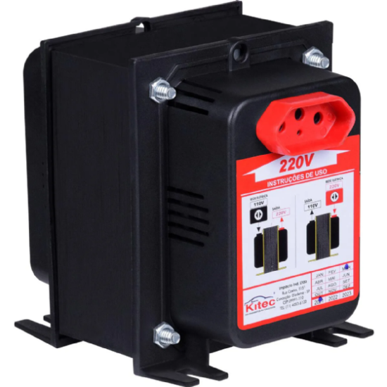 AUTOTRANSFORMADOR 2000VA TF KITEC BIVOLT - INSTRUFIBER