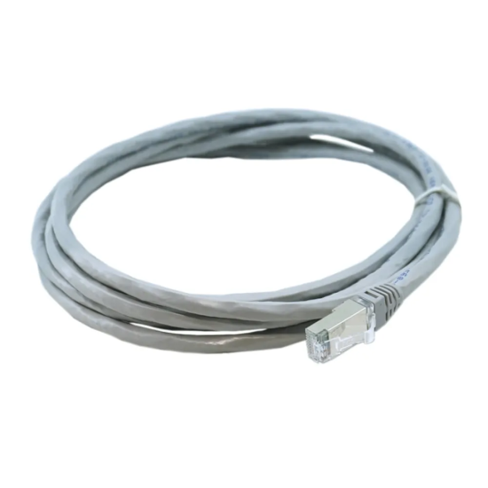 Patch Cord Cat6A 12 Metros Cinza F/UTP GigaLan - INSTRUFIBER